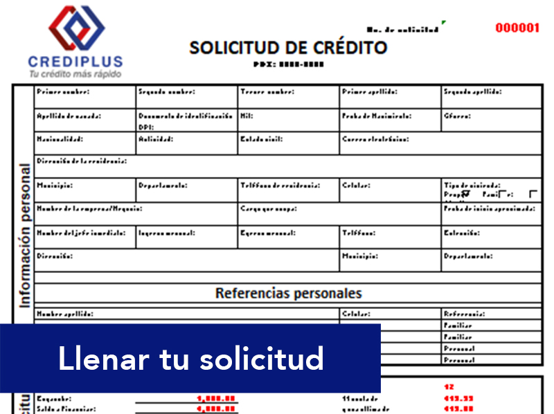 solicitud